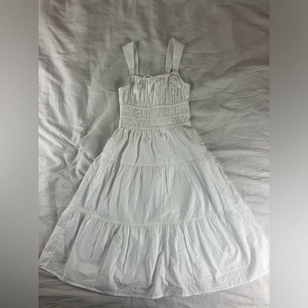 Sunday Best White Martine Midi Dress - Picture 3 of 6